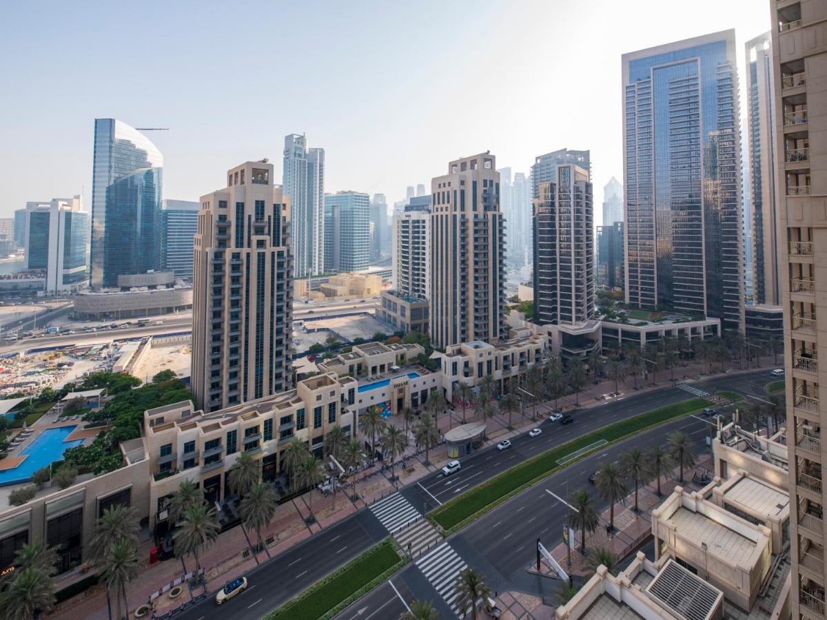 First Class 2Br With Burj Khalifa & Downtown View Dubai Exterior foto
